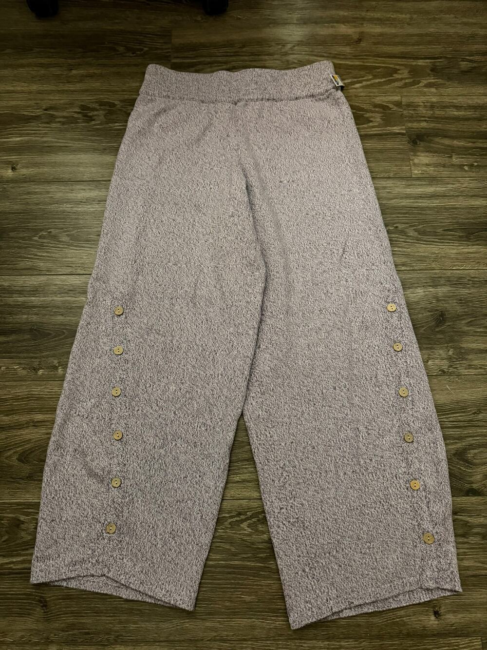 Free People Free-est Button Up Sweater Set Purple Size Large
